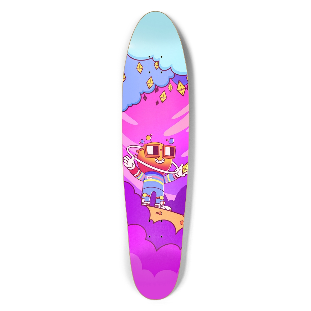 Ilustradora Ξ Nouns - Longboard