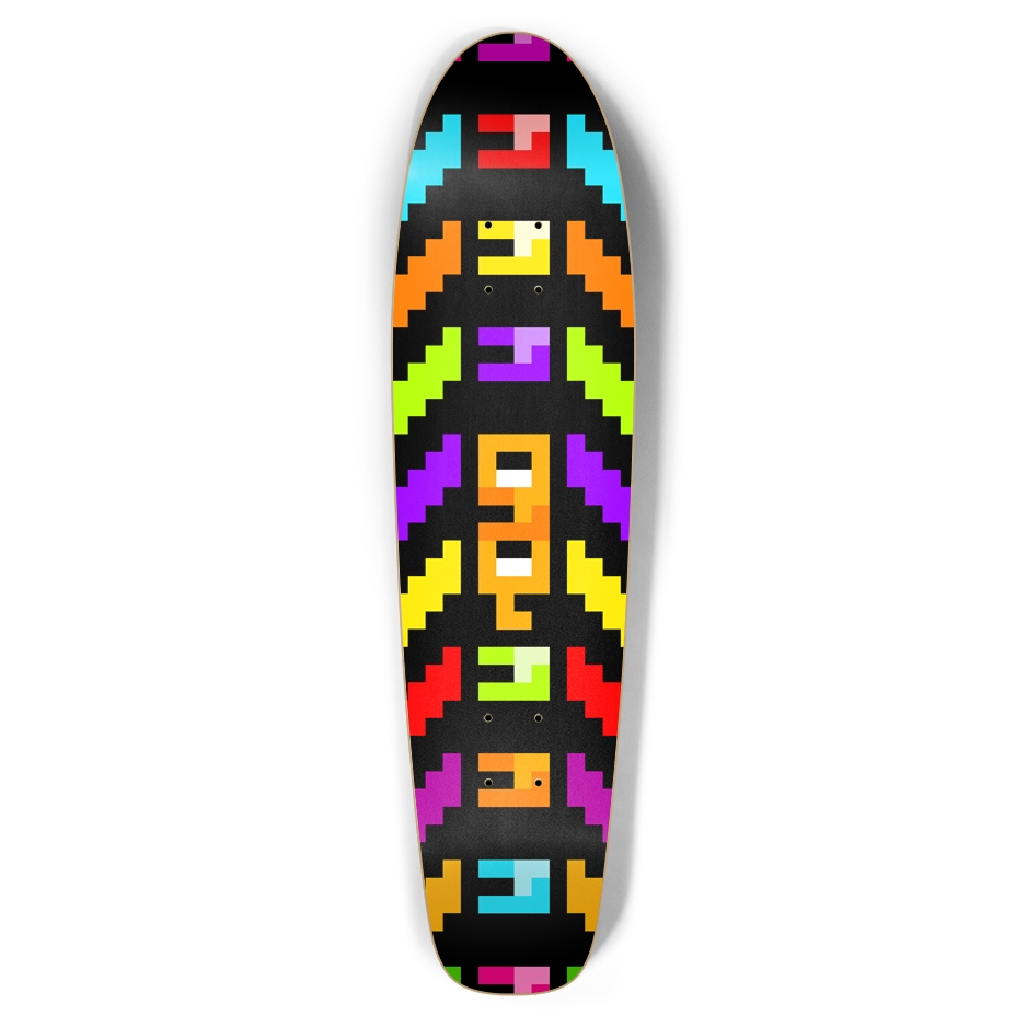 Ian By Design Pixel Gnar - Bottle Tail